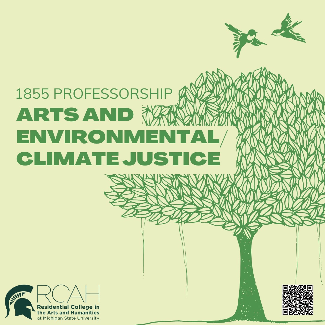 RCAH 1855 Professorship in Arts and Environmental/Climate Justice